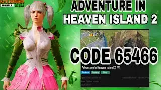 Bgmi wow mode code 65466🏝️ adventure in heaven island 2#pubg #pubgmobile #pocox4pro90fps #pubglover 