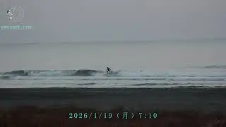 '26/1/19（月）お倉ヶ浜波情報
