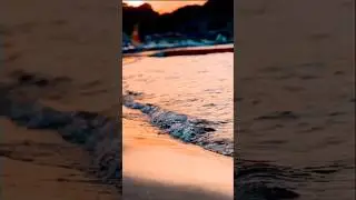 gentle music and ocean waves sounds for deep sleep and full relaxation, #shorts #ocean #sleep #music