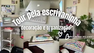 Tour pelo meu home office mais ideias de decoração
