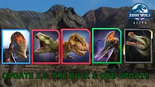 Jurassic World Alive - Update 3.6: The Buck & Doe Update