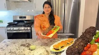  Chapli Kebab Recipe | Street-Style Beef Kebab at Home | Nergis Cuisine
