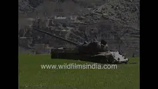 Military and Civilian Movement in Afghanistan: Archival Video