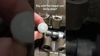 Ram Air 5 solid flat tappet cam does NOT look good #pontiac #gto #thinkpontiacpower