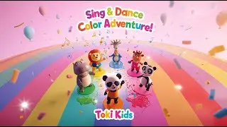 🌈 The Magic Color Quest! 🎵 Learn Colors with Dancing Animals #KidsLearning #Fun