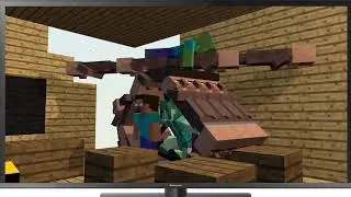 Monster School POPULAR WARS CHALLENGE  Minecraft Animation 5