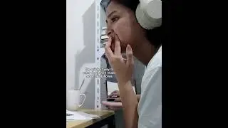 One pair of headphones = instant focus mode. 🥰 #deepworkmode #wfhsetup #focustools #ProductiveVibes
