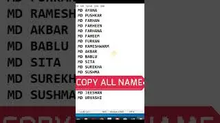 CREATE FOLDER FOR EVERY NAME IN EXCEL 🔥🔥🔥🔥👍