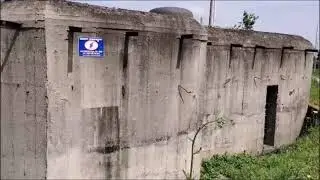 Бункер линии Молотова у Галерии Саноцкой   Molotov line bunker near Galeriya Sanotskaya