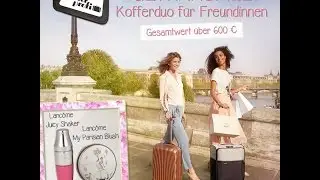 Unterwegs mit dem Samsonite uplite & Cosmolite Facelift Handgep&auml;ck-Koffer in Paris