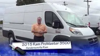 Ram ProMaster 3500 2015 года в Хендерсонвилле, Северная Каролина
