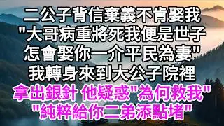 二公子背信棄義不肯娶我，