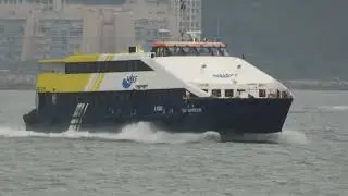 M/V SEA SUPERIOR 海翠 (Cheoy Lee 32m Catamaran GRP Ferry) high speed sailing