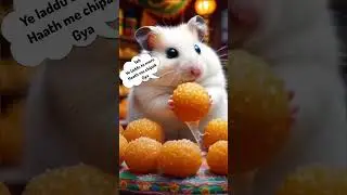 Diwali with Hamster😍🐹✨/ Funny Cartoon Short #viral #hamster #cute #funny #ytshorts