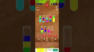276 to 280 Level water sort iQ puzzle game 2024