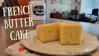 French Butter Cake | Coffee House Favorite | Easy & Quick & SO GOOD!
