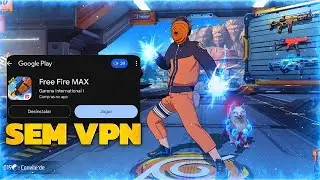 Como Baixar Free Fire Max em Celular Fraco que n&atilde;o &eacute; compat&iacute;vel SEM VPN na PLAY STORE