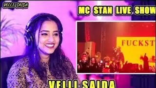 MC STAN LIVE SHOW - P TOWN BABY - VELLI SAIDA - VELLI SAIDA #REACTION