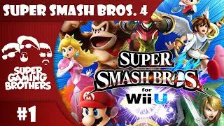 SGB Play: Super Smash Bros. 4 Wii U (4-Player) - Part 1
