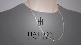 9ct Yellow Gold Diamond-cut Belcher Chain - 3.3mm - 16