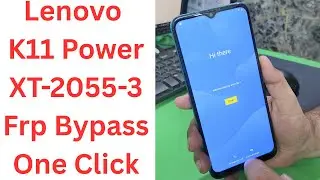 Lenovo K11 Power Frp Bypass One Click |  XT-2055-3 Bypass Google Account |  lenovo k11 power frp