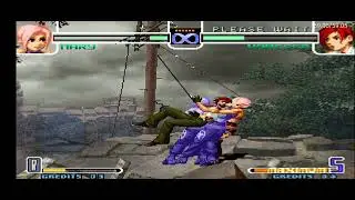 #5 combo para aprender con:blue mary kof 2002