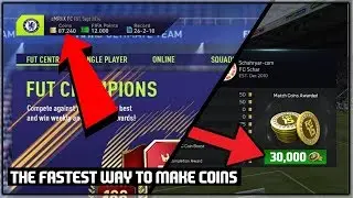 THE FASTEST WAY OF MAKING COINS ON FIFA 18