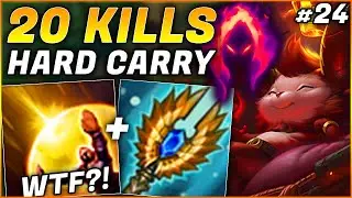 NEW Strategy makes Teemo a Late Game BEAST!! | Unranked Teemo to Diamond #24 (Season 9)