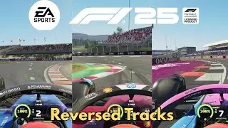 All F1 25 Tracks That Are Reversed