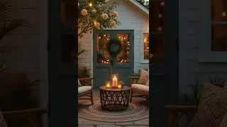 Perfect for a magical evening escape! ✨🌸#rusticarchitecture #CozyNights #OutdoorVibes #DreamyEscape