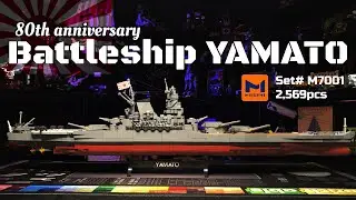BUILDING SET REVIEW - @MisiniBricks 80th Anniversary Battleship YAMATO | M7001