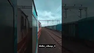 Aggressive WAP-5 burning tracks at MPS! #train #indianrailways #janshatabdi #railway #travel #india