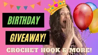 CLOSED* CROCHET GIVEAWAY | CROCHET HOOK GIVEAWAY | Yarn Giveaway | Free Yarn Giveaway