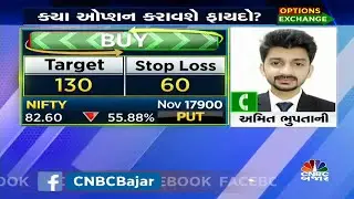 Buy Nifty PE @82 & Tata chemical CE @54 | Option Exchange by Amit Bhuptani | CNBC BAJAR