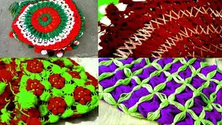 Amazing thalposh design collection/crochet thalposh design collection @Zebacreation