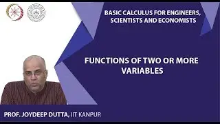 Functions Of Two Or More Variables