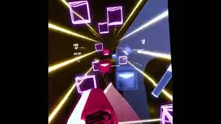 Playing BEAT SABER #beatsaber #metaquest3 #steam #gaming #gameplay #games #music 