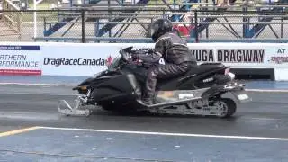 2012 Yamaha MCX turbo Apex Ashpalt racing 8.73 @ 157.87