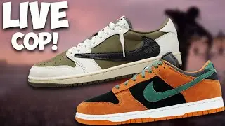Live Cop Ceramic Dunks Travis Scott Raffles & MAJOR DELAYS On Jordans?!