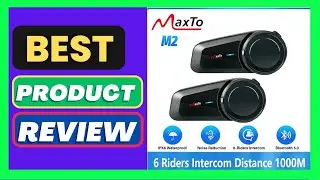 2PCS Maxto M2 Motorcycle Helmet Bluetooth Headset