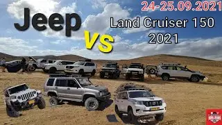 Toyota Land Cruiser VS Jeep Wrangler SAHARA & Isuzu Trooper VS Pajero BK and more off road trip