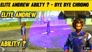 ||FREE FIRE||NEW ELITE ANDREW ABILITY OFFICIAL TRAILER// ANDREW STORY TO ELITE ANDREW. VILLEN GAMERS