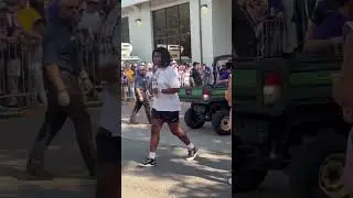 LSU Top Recruit Lamar Brown At LSU Vs LA TECH