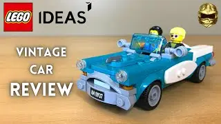LEGO Ideas 40448 Vintage Car Review! 2021 Modular Buildings GWP