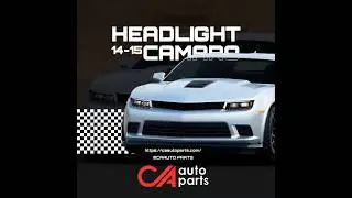 🚗 Upgrade Your 2014-2015 Chevrolet Camaro with LED DRL Sequential Headlights! 🔥
