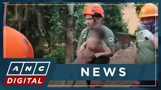 Child rescued from landslide in Maco, Davao De Oro | ANC