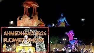 Ahemdabad 2026 flower show night view &hearts;️ vlog|| the zenith boys &hearts;️