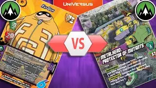UniVersus: Fat Gum v Metalhead  #universus #myheroacademia #tmnt