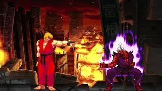 [MUGEN/PotS] SF Ken Masters vs Shin Akuma