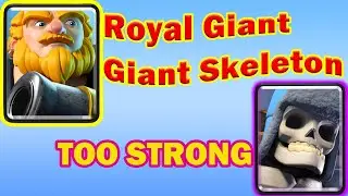Royal Giant,  Giant Skeleton Deck! Won 13/15 Games! Push to 6000